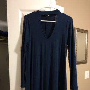 Express long sleeve dress